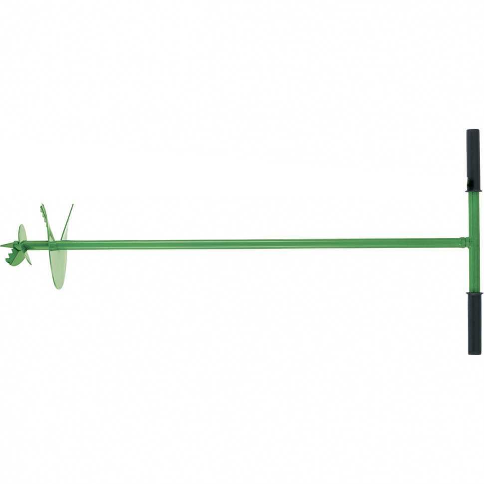 Бур садовый шнековый, 1085 мм, диаметр 400 мм, Россия, Сибртех Буры шнековые фото, изображение
