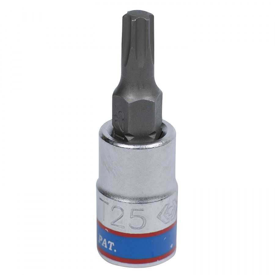 Насадка (бита) торцевая 1/4", TORX T25, L = 37 мм KING TONY 203325 Насадки фото, изображение