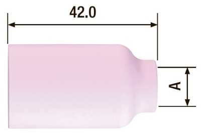 FUBAG Сопло керамическое для газовой линзы №6 ф10 FB TIG 17-18-26 (FB54N16) Аксессуары к горелкам TIG, MIG/MAG фото, изображение