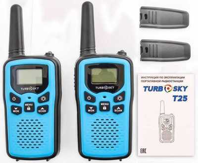 TurboSky T25 Blue Радиостанции фото, изображение