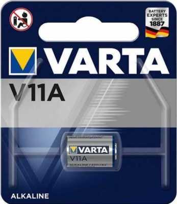 Батарейка Varta ELECTRONICS LR11/A11/MN11 BL1 Alkaline 6V (4211) (1/10/100) Элементы питания (батарейки) фото, изображение