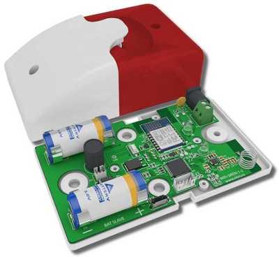 Wi-Fi Сирена "SWF-01" красный Доп. оборудование для охр. сигнализации фото, изображение